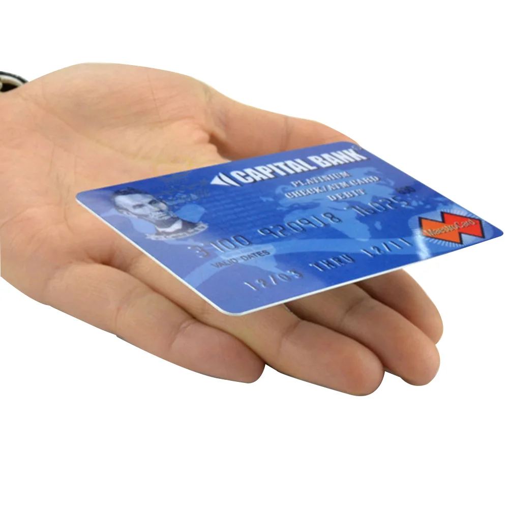 

2 Pcs Credit Card Magic Tricks,Magic Accessories,Close-up,Satge Magic Props