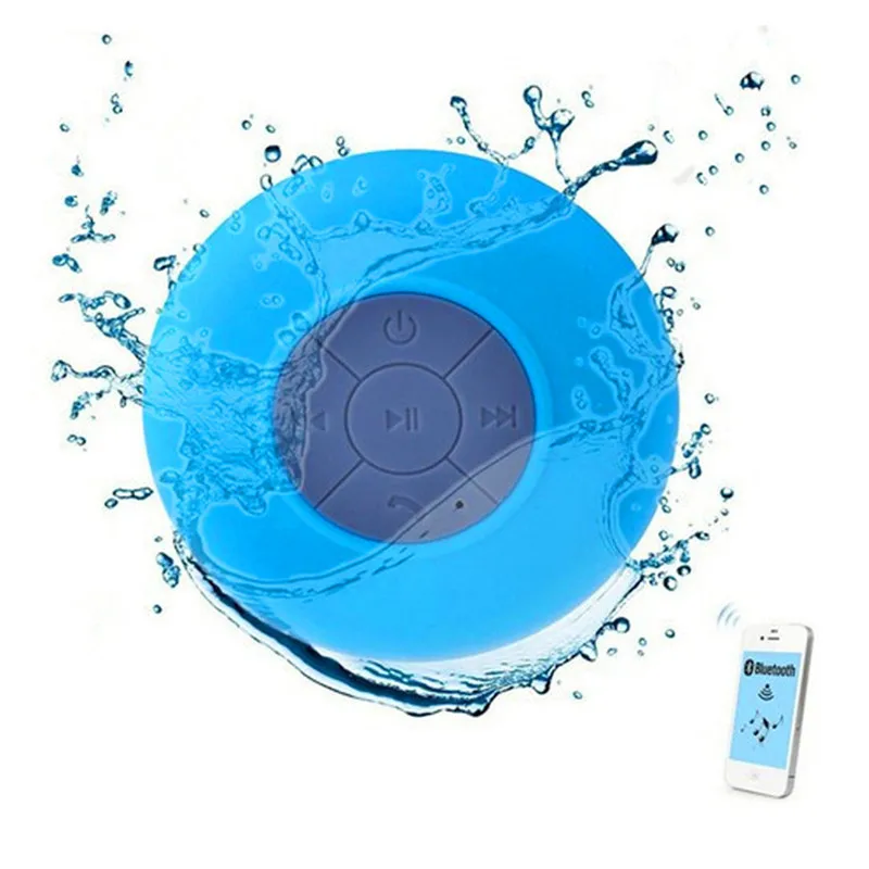 JQAIQ Wireless Bluetooth Speaker Waterproof Shower Speaker Portable Speaker Mini Car Handsfree Call Music Suction Mic For Phone JQAIQ Wireless Bluetooth Speaker Waterproof Shower Speaker Portable Speaker Mini Car Handsfree Call Music Suction Mic For Phone