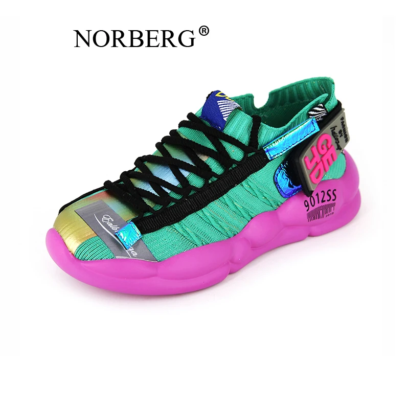 

NORBERG 2019 New Fashion casual shoes Sneakers Women colour Platform White Sneakers Shoes Casual Flats Breathable Soft Woman