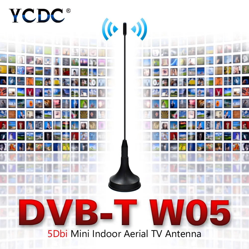 Высокое качество ТВ антенна 5dBi цифровой Freeview 5-DBI HD ТВ антенный усилитель для DVB-T телевизионная антенна HD-tv Box