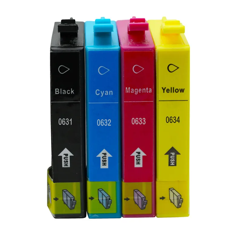 

Cartridges T0631 T0632 T0633 T0634 Compatible For Epson Cartouche Encre C67 C87 C87 CX3700 CX4100 CX4700 CX5700F CX7700