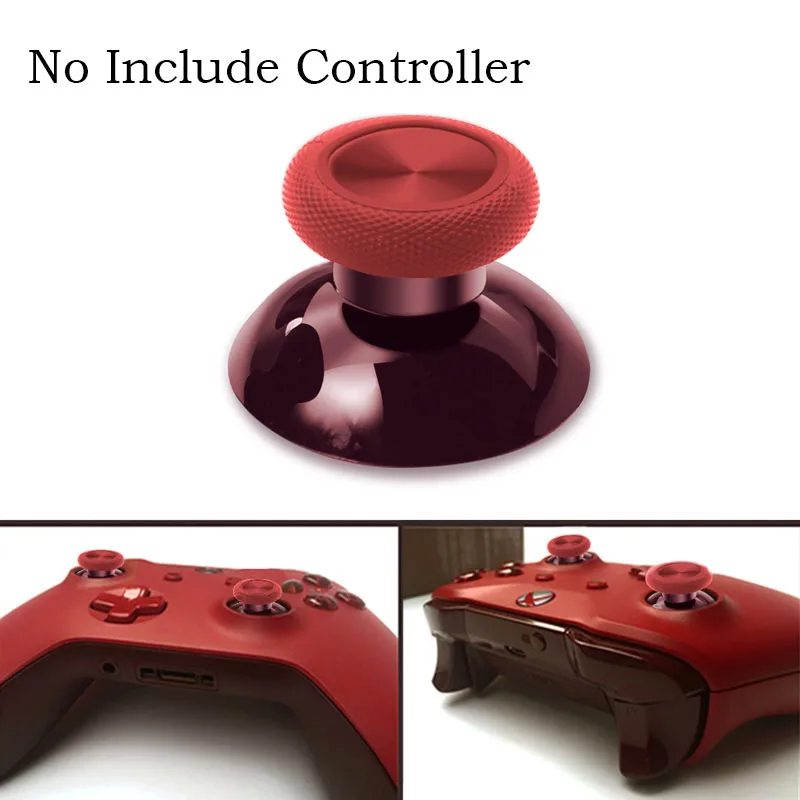 AOLION 2 Pcs Black 3d Analog Joystick Stick for XBox One X Elite S