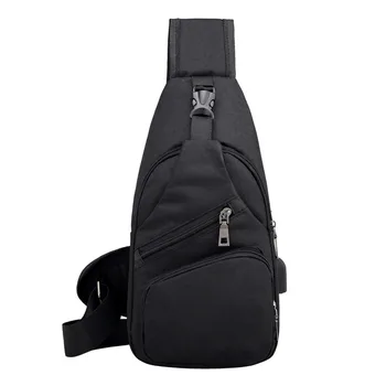 

Men Crossbody Bag Sport Walking Chest Shoulder Bags Unisex Fashion Multifunction Outdoor Casual Chest Bag 2019 #T2
