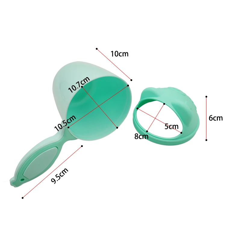 Детская чашка для мытья волос, детский шампунь для душа, чашка для детского душа, ложки для мытья волос, детский инструмент для ванны