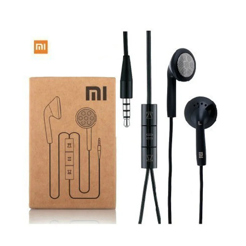 Xiaomi In Ear Wired Earphones Original Two Colors Noise Cancelling