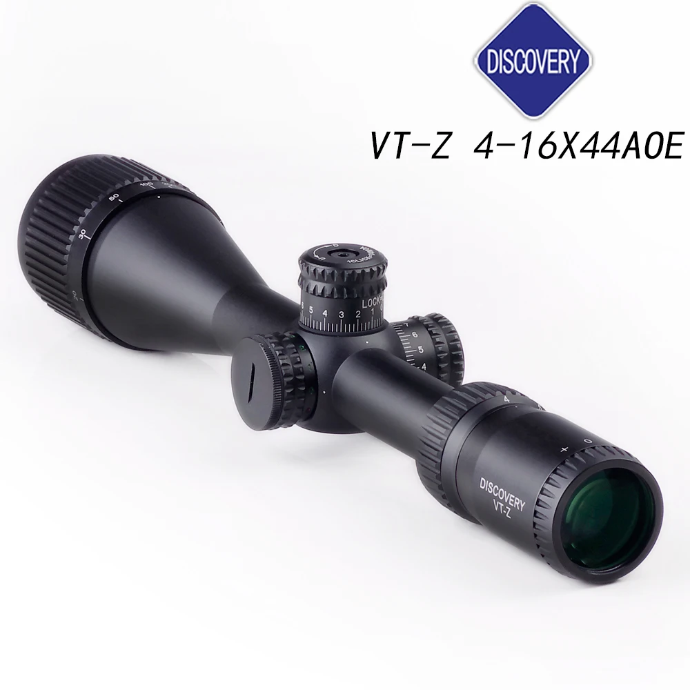 

Discovery VT-Z 4-16X44AOE Rifle Scope with Red & Green Illuminated Mil Dot  Sunshade and Heavy Duty Ring Mount