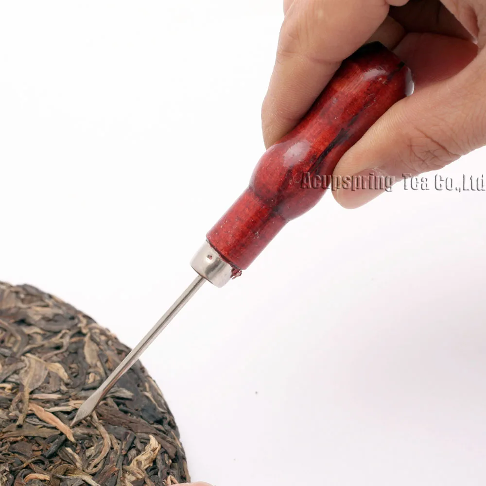 Wood Tea Needle/Knife/Cutter,For making Ripe/Raw Puerh tea,Pu'er tea accessories,with Secret gifts