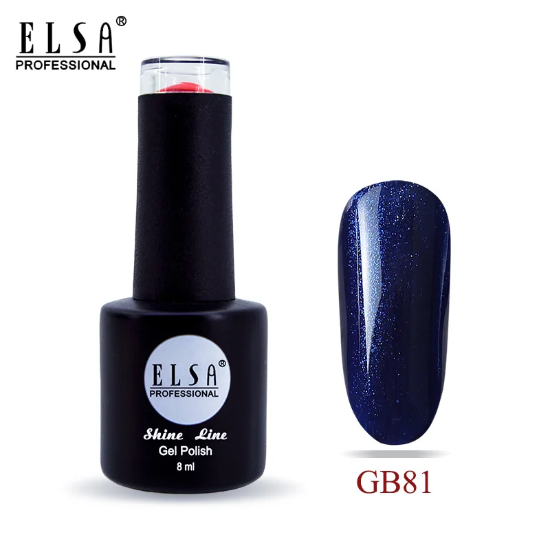 ELSA 8 мл УФ Гель-лак для ногтей Гель-лак набор для маникюра Полупостоянный Гибридный Гель-лак для ногтей - Цвет: GB81