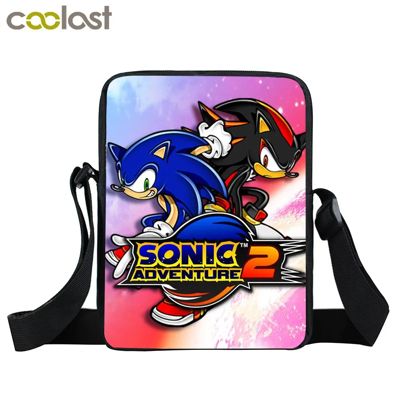 Мультфильм sonic Малый Детская сумка через плечо школьные ранцы дети bookbag обувь для мальчиков девочек Сумка через плечо сумка-почтальон мини подарок - Цвет: xkbsmash16