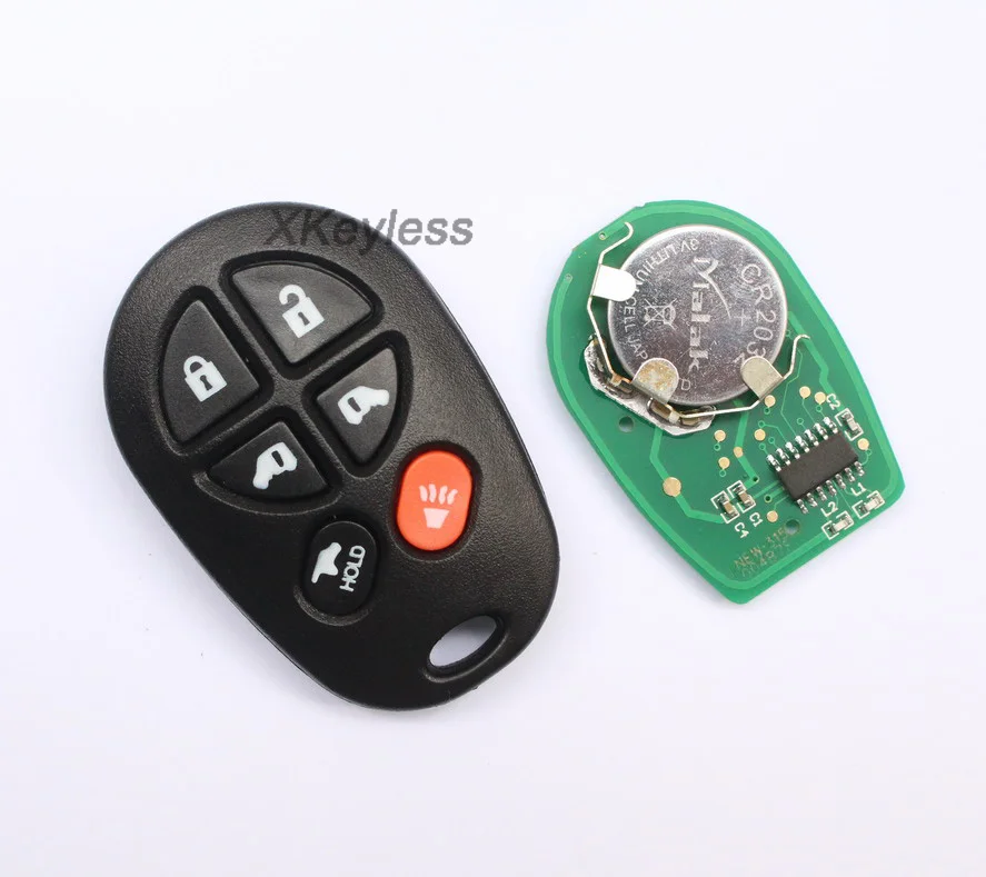 

for Toyota Sienna 6 button remote key control 315mhz