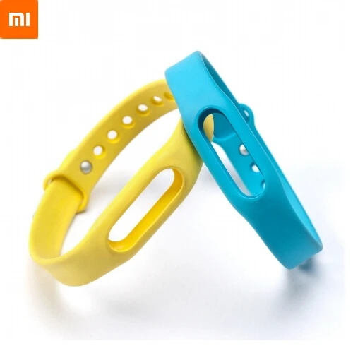 Оригинальные подлинная красочные силиконовые Xiaomi Miband лучезапястного сустава браслет ремешок для Xiaomi Mi группа смарт внешнего часы