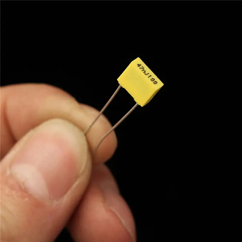 Lowest Price New Arrival 50pcs 10 Value Polypropylene Safety Plastic Film Capacitor Kit (1nF 0