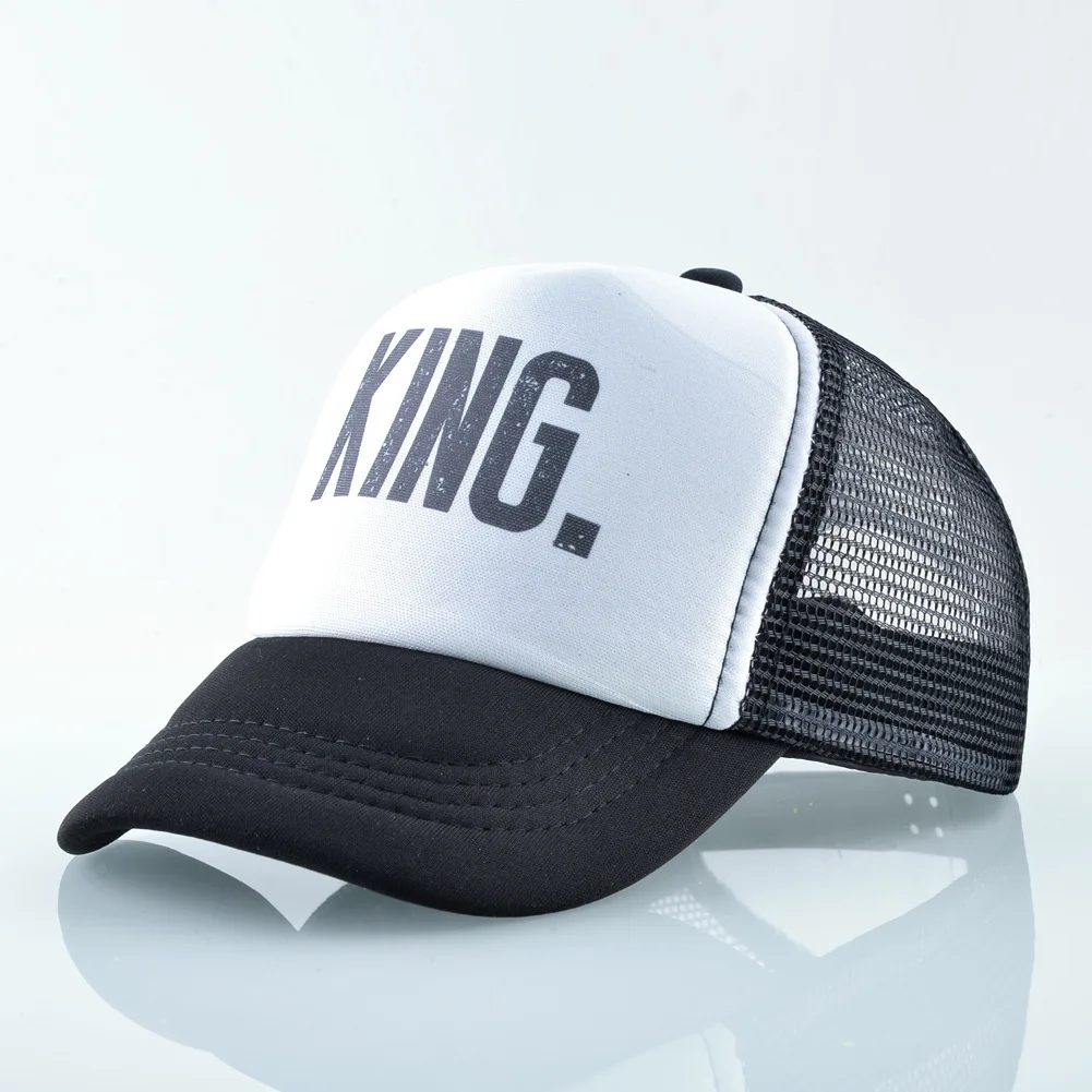 Детская кепка King Queen бейсбольная для мальчиков солнцезащитная Кепка девочек