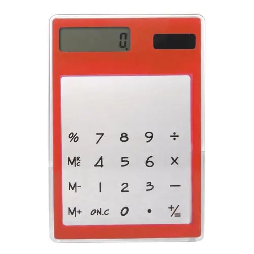 

Generic 10300 Transparent Solar Touch Screen Calculator