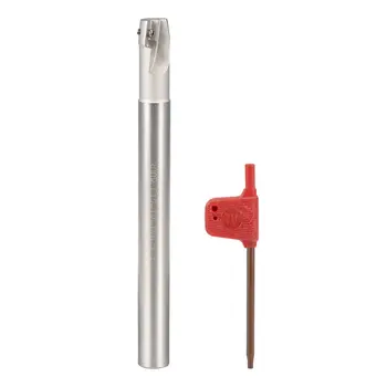 

Carbon steel plating Tool holder 0.5"x5" Indexable 1 Flute 90 Degree For APMT1135 Insert BAP 300R C12-13-130-1T
