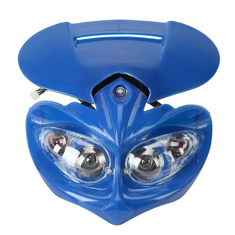 Universal LED Motorcycle Headlight Sport Head Light Street Fighter