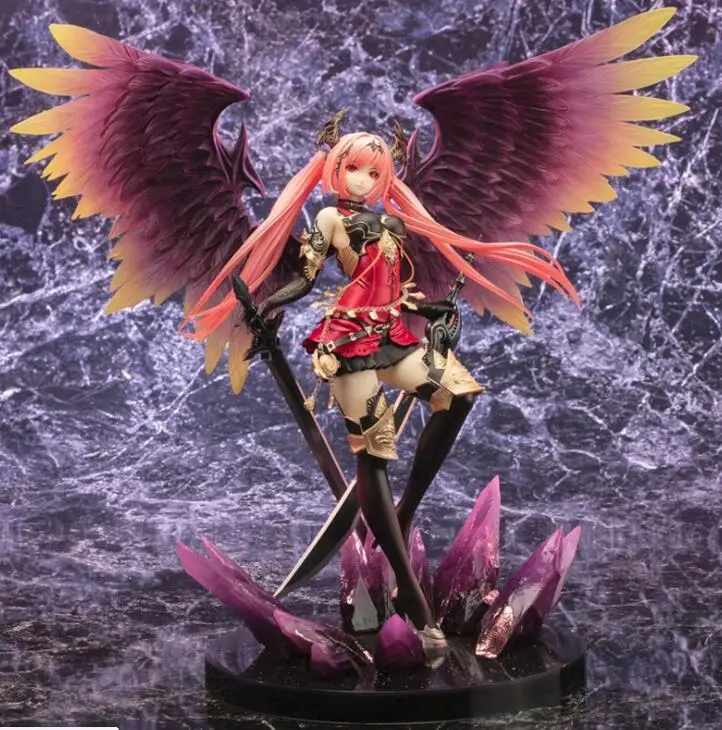 Kotobukiya Аниме игра Rage of Bahamut Темный ангел Оливия 1/8 масштаб предварительно окрашенная ПВХ фигурка модель игрушки