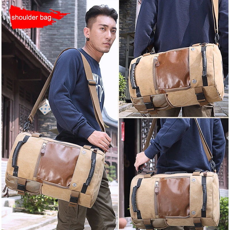 KAKA Brand Stylish Travel Large Capacity Backpack Male Luggage Shoulder Bag Computer Backpacking Men Functional Versatile Bags