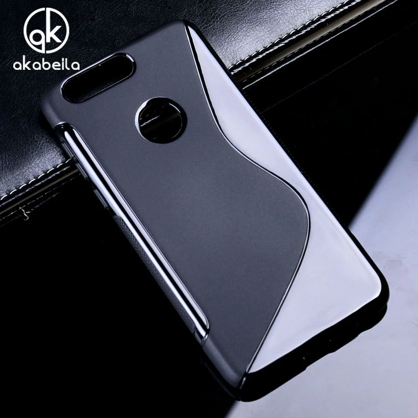 

AKABEILA S LINE Soft TPU Cases For Huawei Honor 8 Honor8 Shell Cover Silicone Housing For Huawei Honor 8 Case L19 L14 L04 AL00