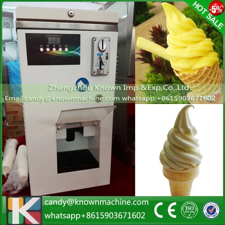 coin acceptor ice cream vending machine