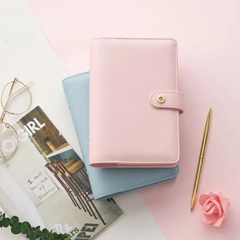 Lovedoki блокнот с логотипом на заказ 2019 Обложка Dokibook карамельного цвета A6 BinderTime Planner