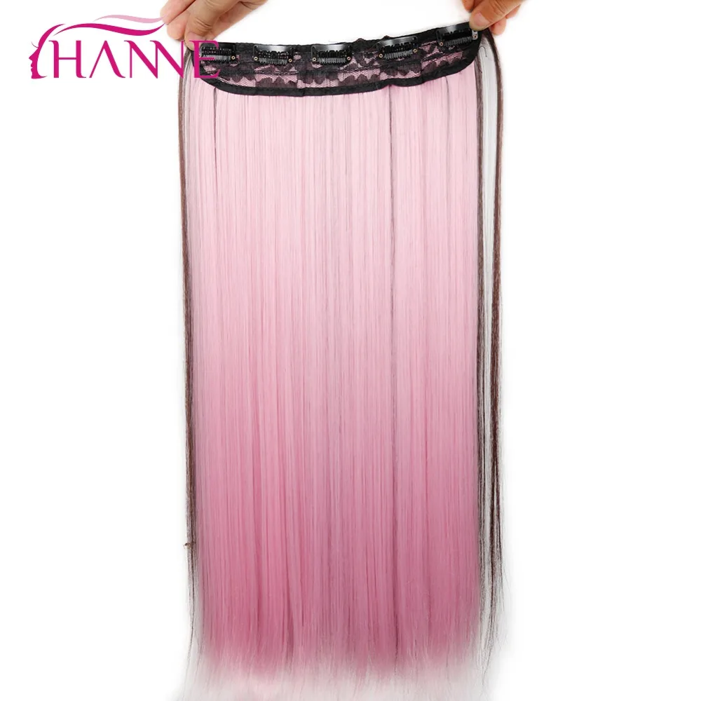 clip in synthetic hair2