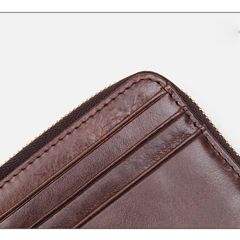 RFID, натуральная кожа, мужской короткий клатч, кошелек, много слотов, мужской держатель для карт, бизнес, короткий кошелек для монет, на молнии, карман для денег для мужчин