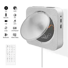 Kustron dvd-плеер с HDMI 1080P выходом для ТВ воспроизводит DVD& CD, Pull Switch с пультом дистанционного управления, Bluetooth, fm-радио и т. Д