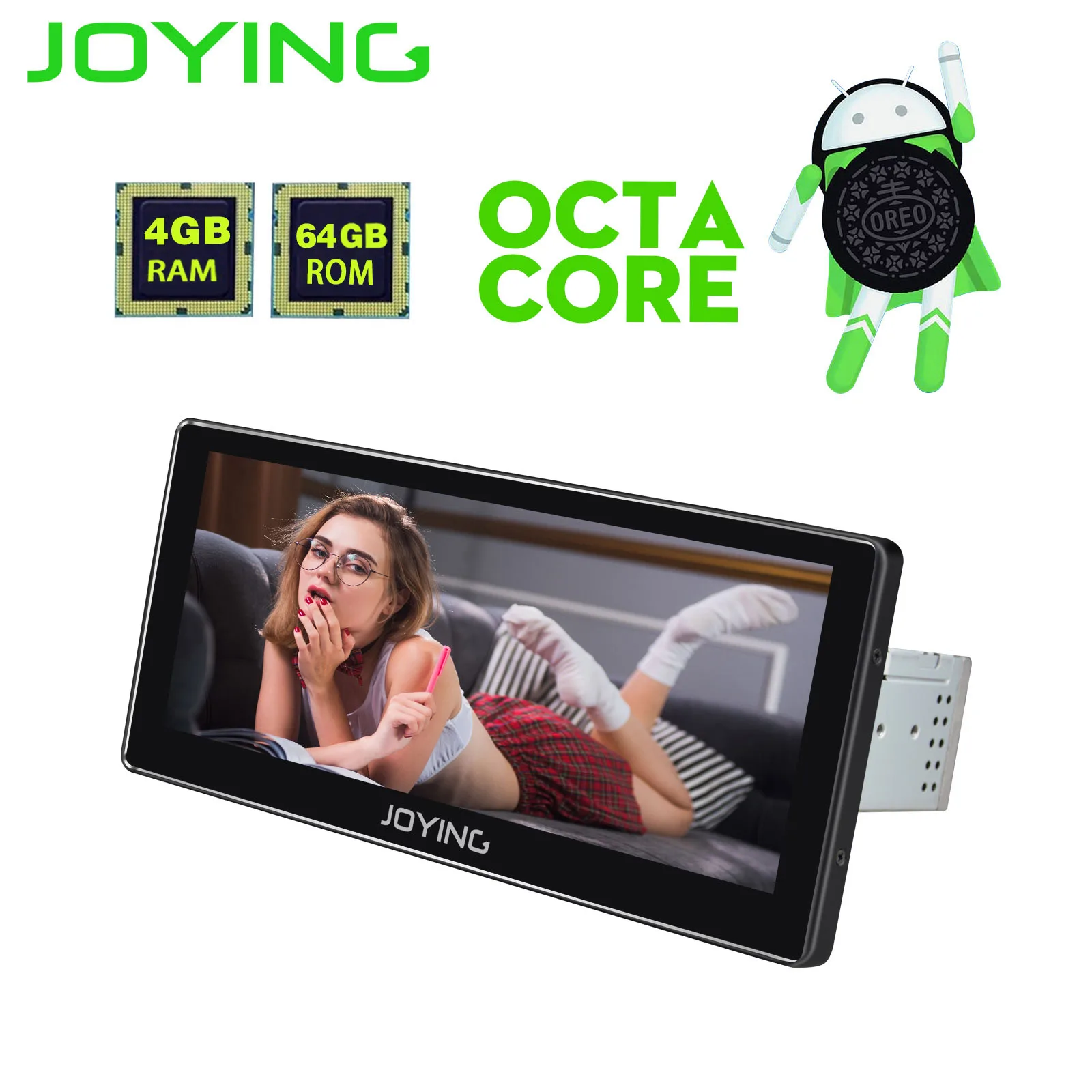 JOYING 1 din car radio Android 8.1 head unit universal stereo 4+64GB Octa Core 10.25 inch IPS HD display support 4G DSP GPS SWC JOYING 1 din car radio Android 8.1 head unit universal stereo 4+64GB Octa Core 10.25 inch IPS HD display support 4G DSP GPS SWC