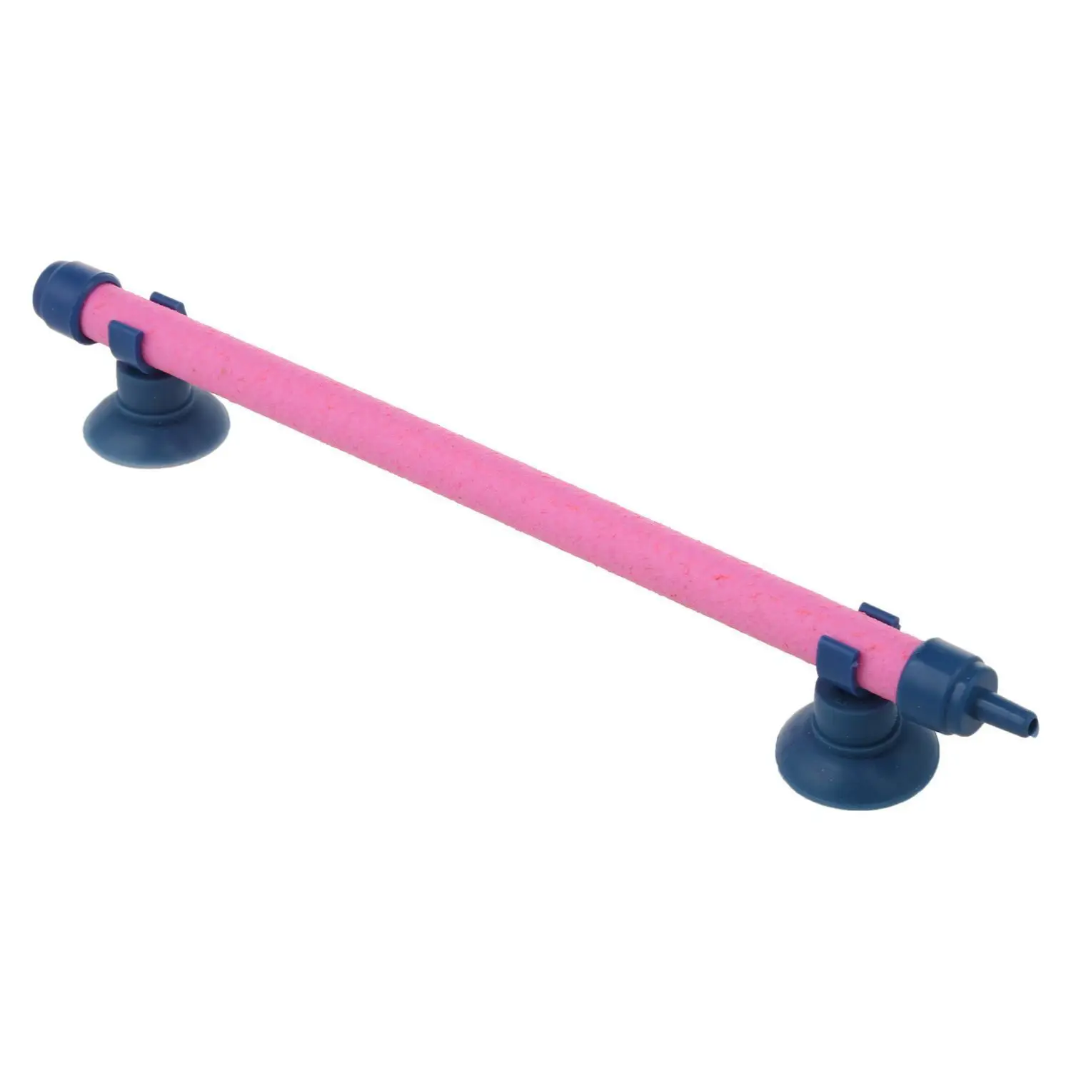 

Practical Pink 9.5 inch Length Fish Tank Cleaner Air Stone Bubble Wall Tube Pump Aeration Decor Suction Cup