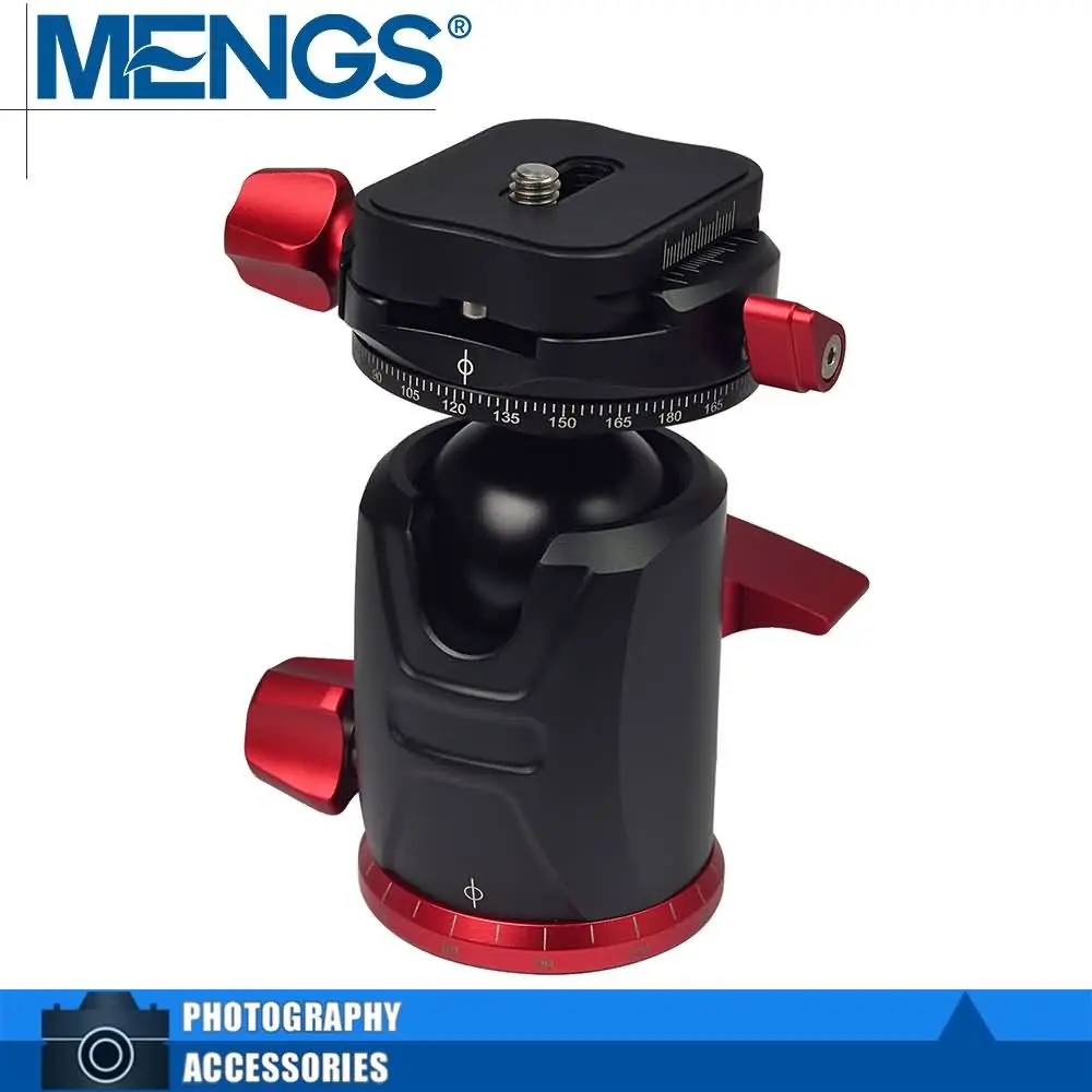 MENGS X 36 360 Rotate Camera Ball Head With Quick Release Plate For