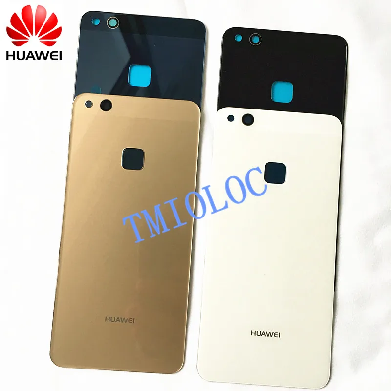 Для huawei P10 Lite WAS-LX1 WAS-LX2 WAS-LX3 Стекло Корпус задняя Батарея Дверь Крышка батарейного отсека средняя рамка с Стикеры