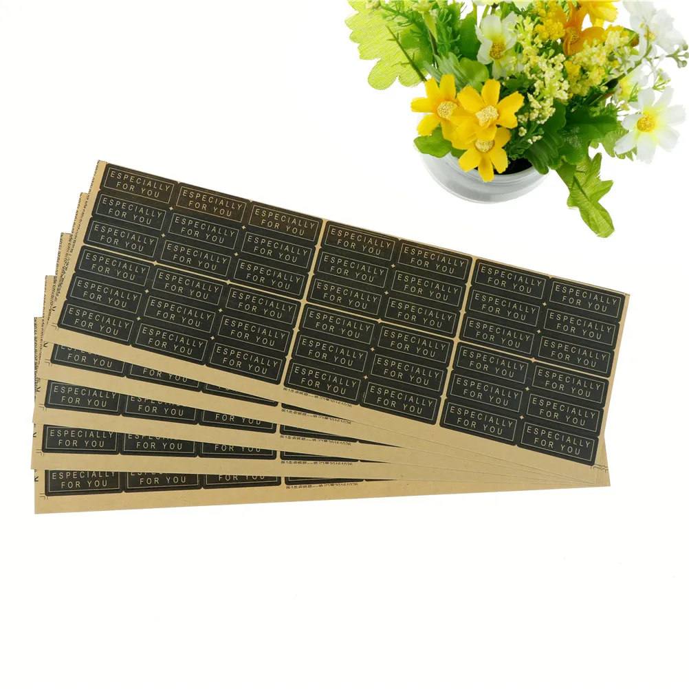 

210pcs 'Especially for you' Seal Sticker Kraft Paper Stickers Homemade Bakery&Gift Packaging Scrapbooking Label