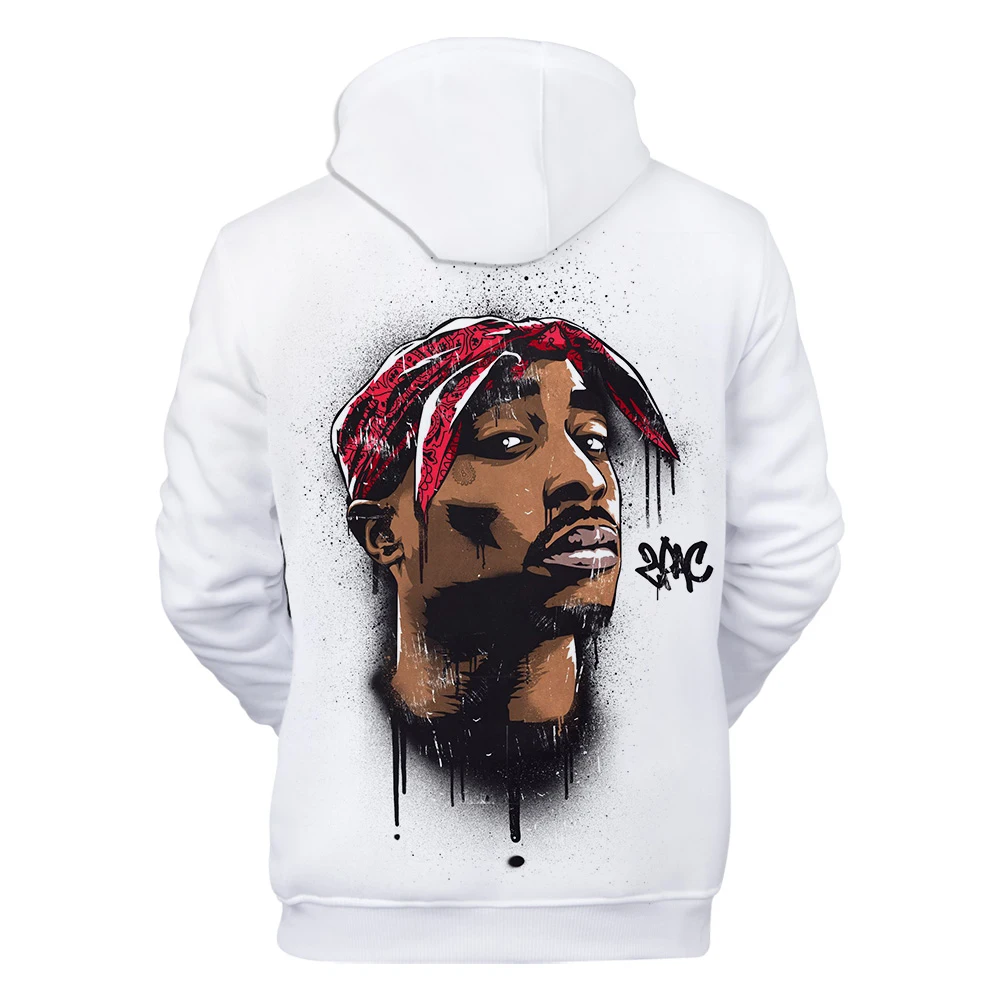 Makaveli толстовки с 3D принтом в стиле рэпера 2Pac женские/мужские модные капюшоном