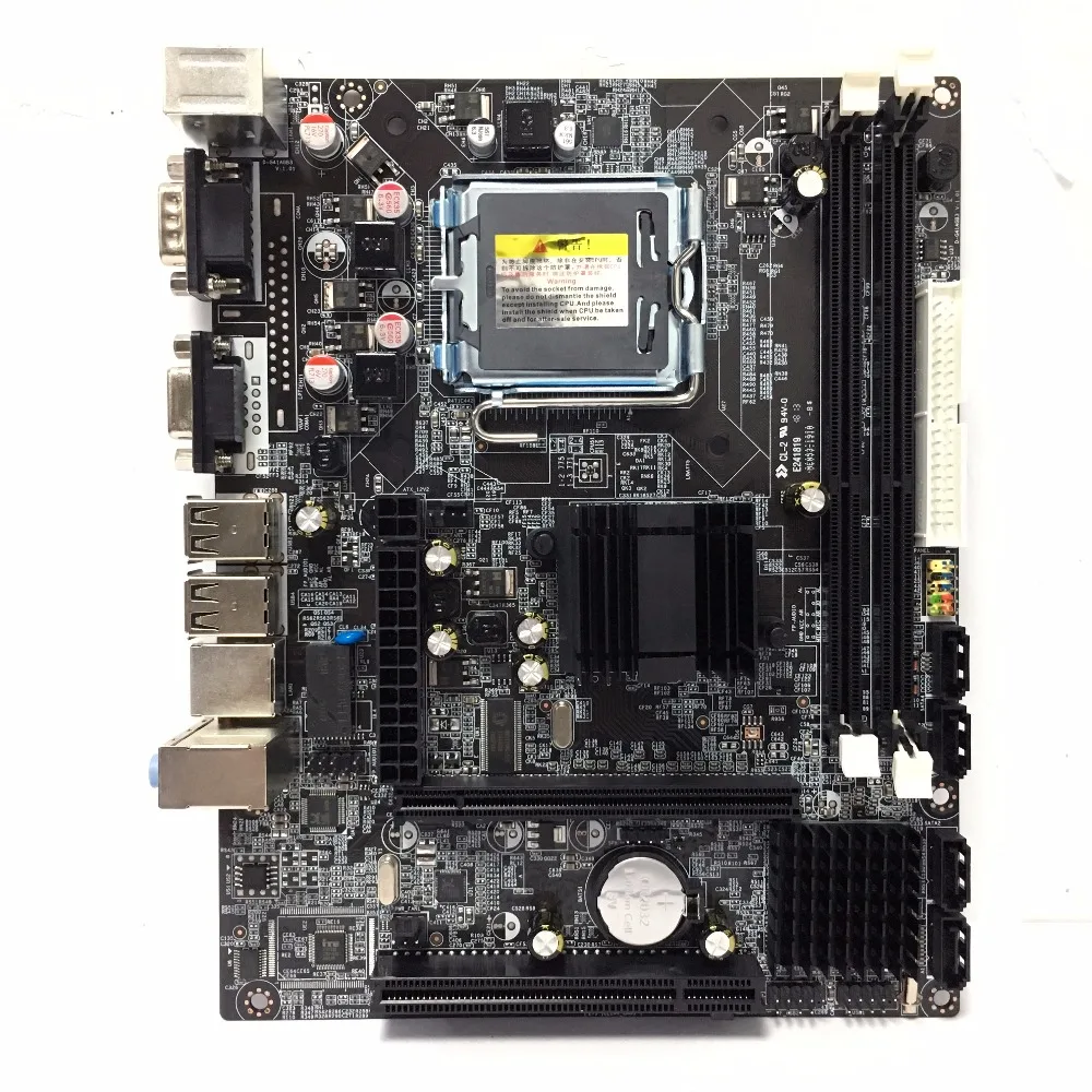Intel чипсет G41 PC LGA775 материнская плата для настольного компьютера DDR3 двойной USB 2 0 LGA