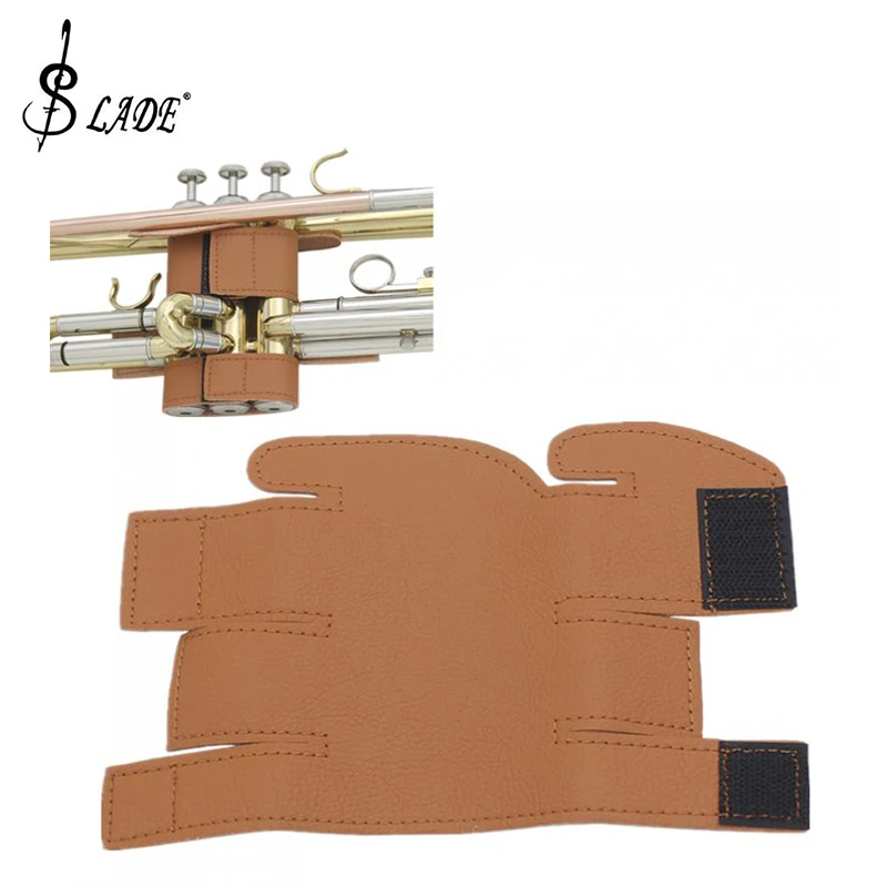 

SLADE Professional Protective Brown Cover Case for Trumpet Synthetic Leather Musical Instruments Accessories