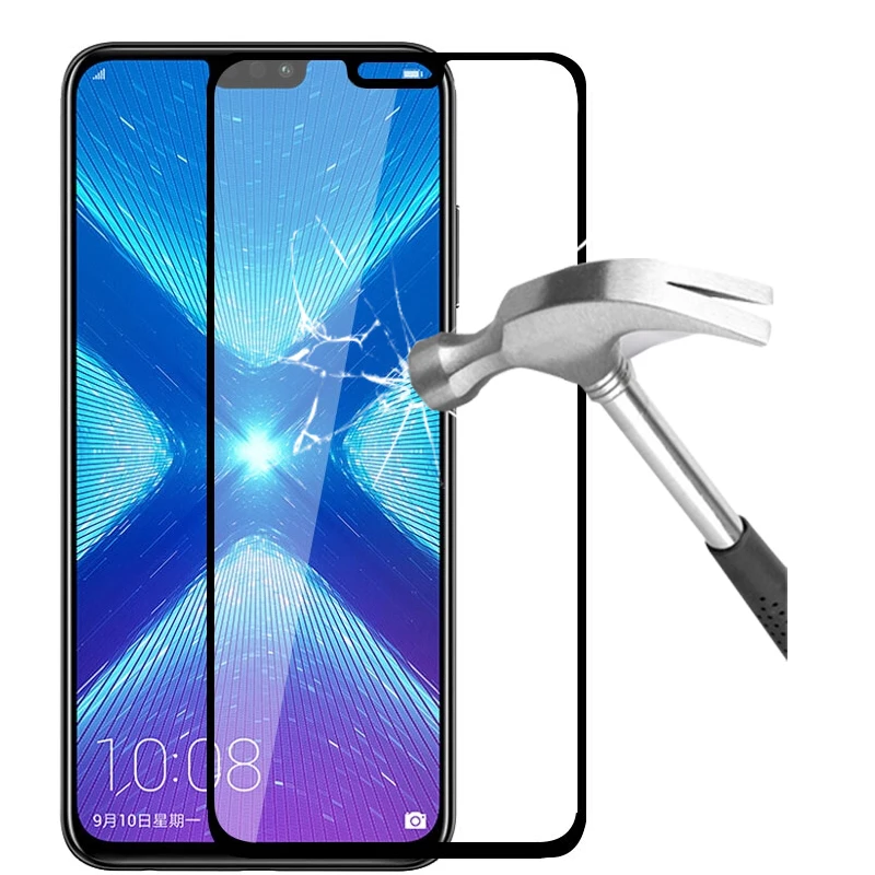 3D Защитное стекло для huawei honor 8x 8c 8 x c защитная пленка из закаленного стекла Huavei Hauwei Huawey Honer honor 8x honor 8c