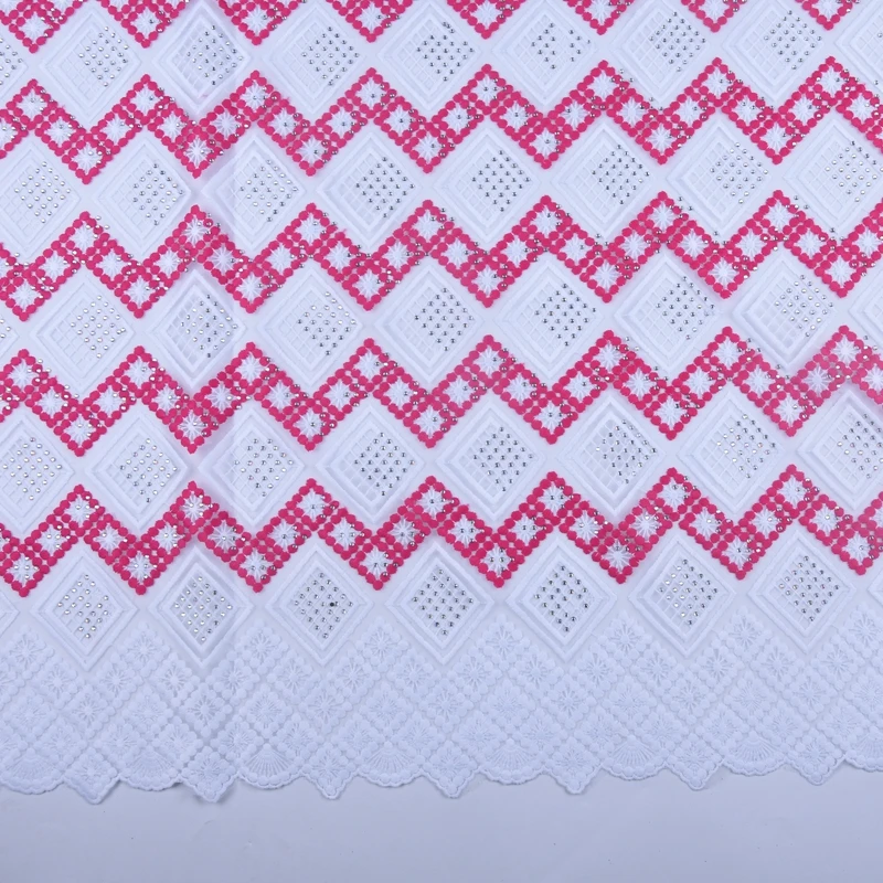 Модная шелковая молочная кружевная ткань высокого качества нигерийское Тюлевое кружево ткань мягкая молочная шелковая ткань с кружевом с камнями для платья 1594
