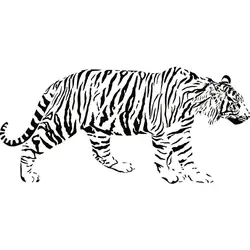 Африканских животных стены винила стикера этикеты сафари животных тигр стены искусства настенной росписи гостиная спальня декоративные украшения дома