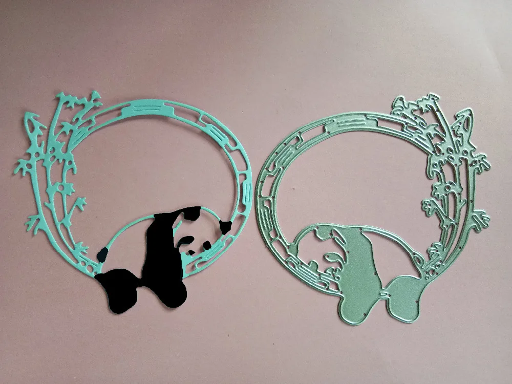 Panda China National Treasure Die Metal Cutting Dies New For 2019 Scrapbooking Craft Embossing