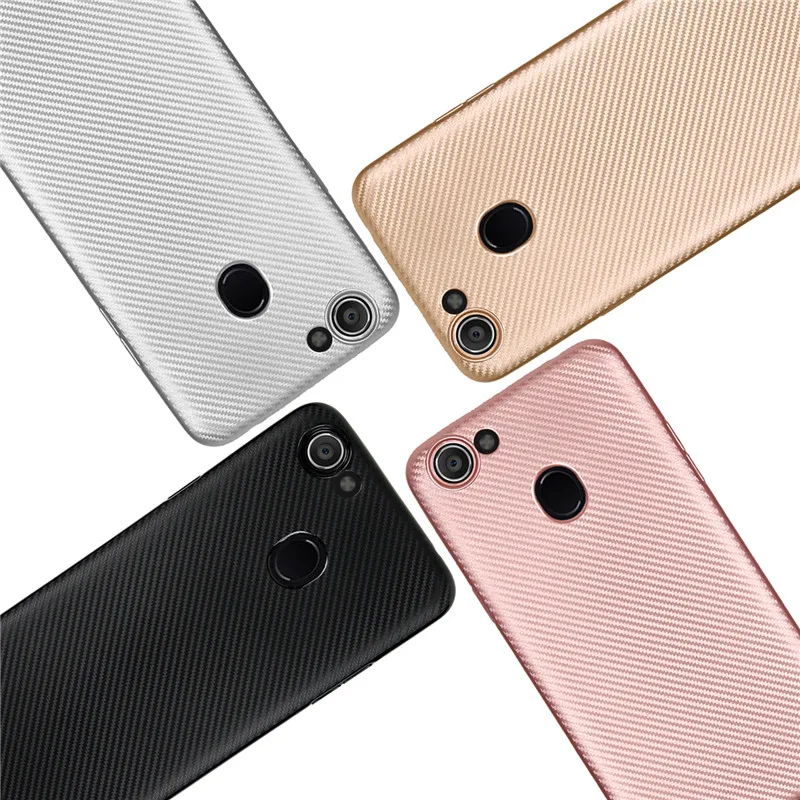 

Carbon Fiber Soft Case For Coque OPPO F5 F7 Youth A31 A59 A33 A35 A37 A39 A57 A71 A77 A83 A3S A7 Case For R9 R9S Plus F9 cover