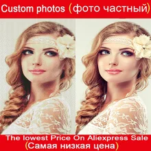 LZAIQIZG DIY фото на заказ Алмазная картина Картина Стразы Алмазная вышивка бисером 5D Вышивка крестиком 5D украшение дома