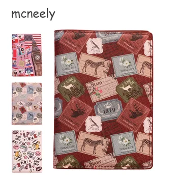 

Hot Sale PVC Passport Holder Cover Retro National flag ID Credit Card Cover Bags Document Folder Travel Passport Bags Case