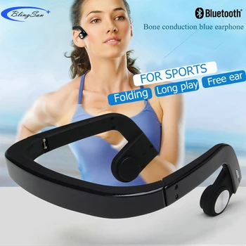 

Bone Conduction Headset Wireless Bluetooth Headphones Sports Earphone Stereo Bass Headphone New Tech for iPhone Android Xiaomi