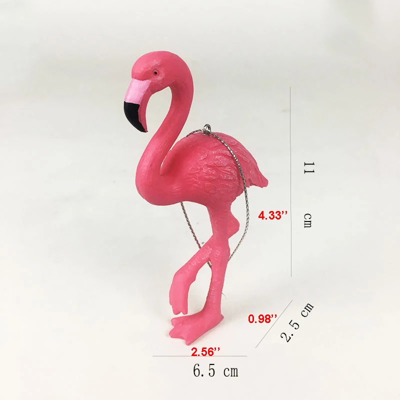 

10pcs resin crafts flamingo