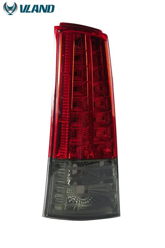

Free shipping vland factory For 2006 2011 avanza LED car styling red smoke tail lights tail lights waterproof barlamp