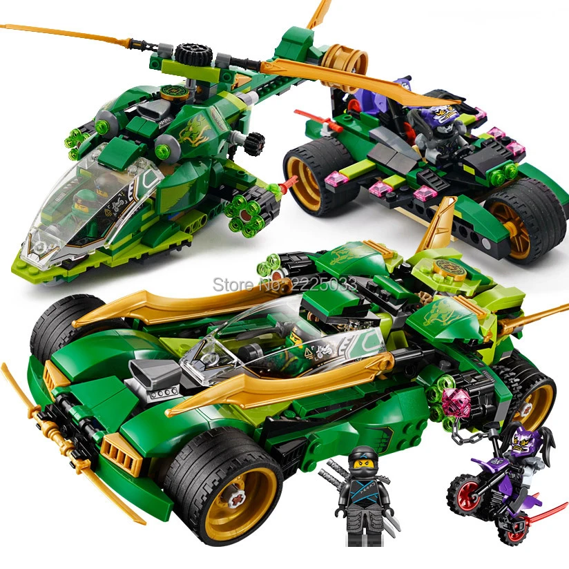 

Compatible Legoinglys NinjagoINGlys Masters of Spinjitzu Ninja Nightcrawler 618pcs Blocks Bricks Toys For Children Gift 70641