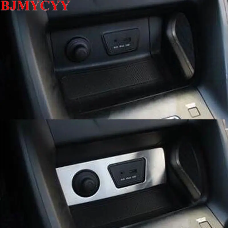 BJMYCYY автомобильный прикуриватель украшение из нержавеющей стали для Hyundai IX35