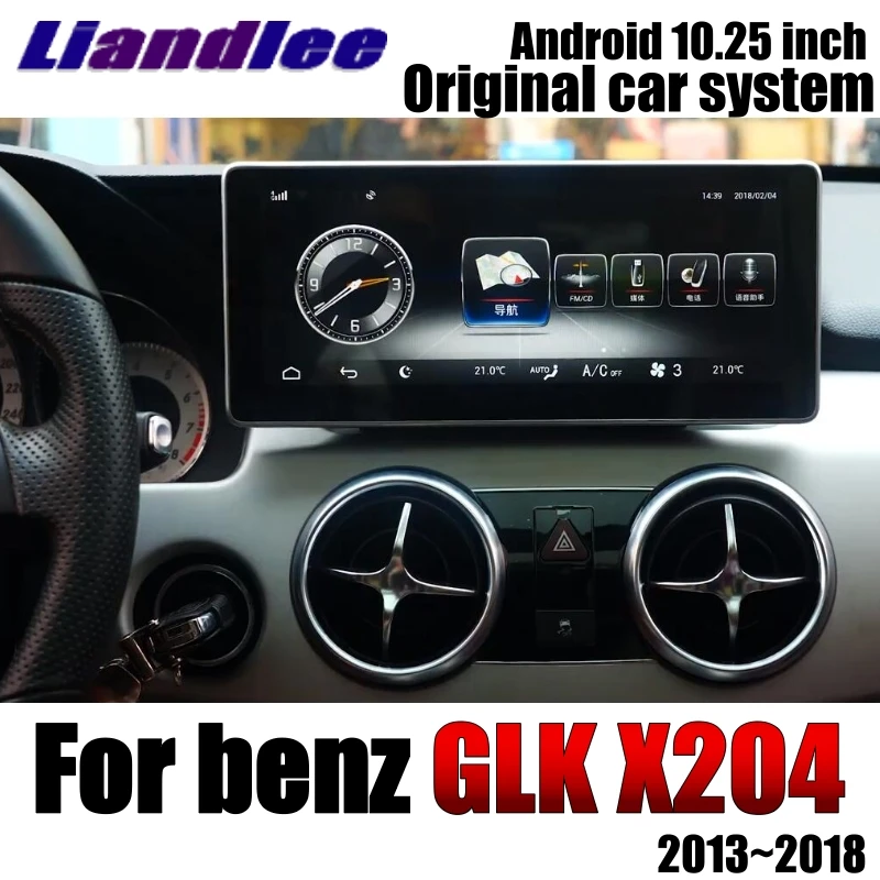 Sale Liandlee Car Multimedia Player NAVI 4G RAM For Mercedes Benz MB GLK Class X204 2013~2018 CarPlay Car Radio Stereo GPS Navigation 2