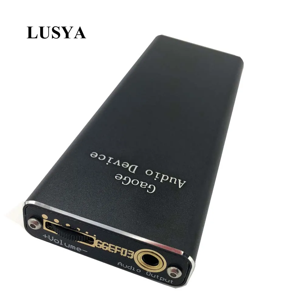 Lusya HIFI OP275gsz/OPA2134UA BA15218F портативный сабвуферный наушник с декодированием для